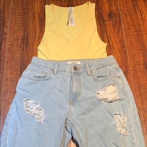 Perfect blue Boyfriend jeans!